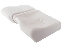 poduszka ortopedyczna z wgłębieniem na ramię